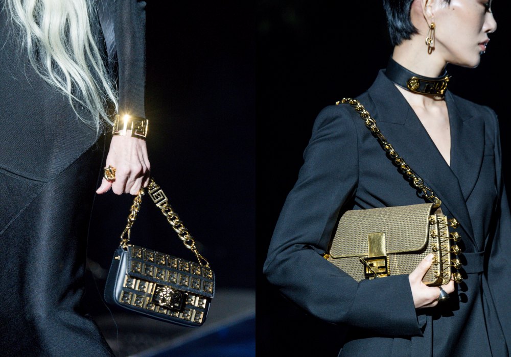 希少レア ピアス 取りまわせ Fendace (Fendi × Versace)